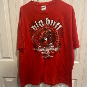 Rare Chicago Blackhawks 2010 Dustin Byfuglien "Big Buff" Graphic Tee